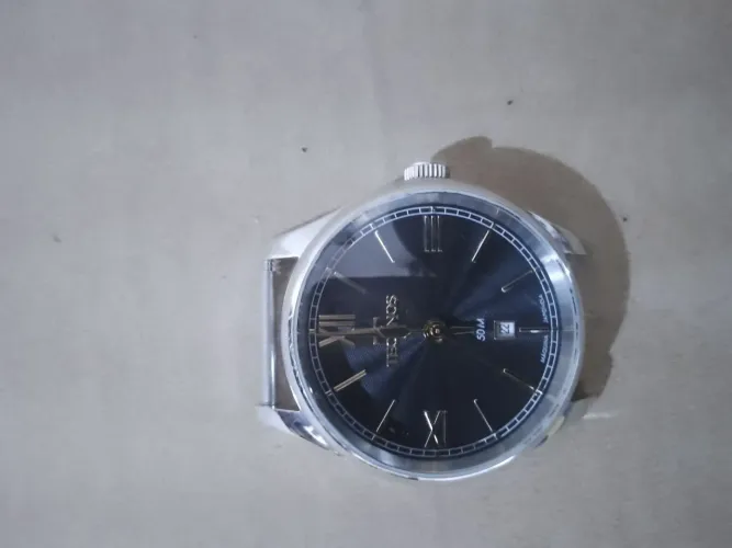 Relógio Technos Masculino Executive Prata<br>2115TWY/0P (precisa colocar pulseira)