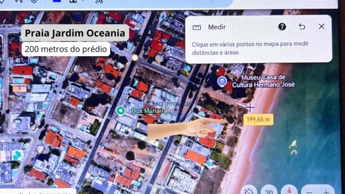 Apartamento para locação no Jardim Oceania com 2 quartos, suíte e a 200 metros da praia