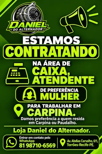 Vagas de Caixa atendente