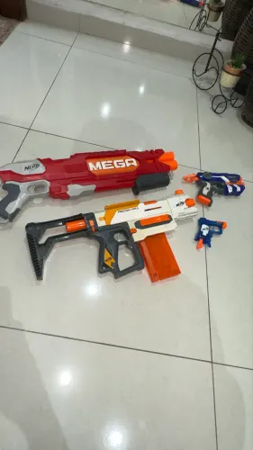KIT DE BRINQUEDO NERF