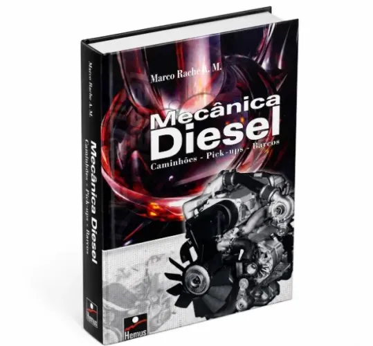 Livro Mecânica Diesel - Caminhões - Pick-ups - Barcos - Marco Rache A. M.