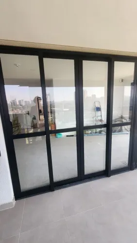 Porta Correr 4 Folhas 247x240