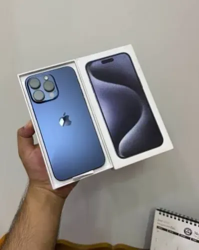 Apple Iphone 15 Pro Max (256 Gb) Titânio Azul - Impecável