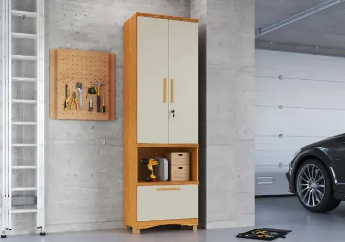 Multifuncional Blanc 2 Portas 1 Gaveta, 100% MDF - Rio Doce