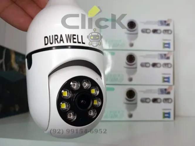 Camera Lampada WiFi Mini Speed Dome, entregamos