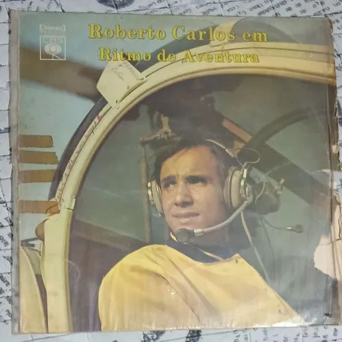 LP Roberto Carlos - Em Ritmo de Aventura - Vinil CBS