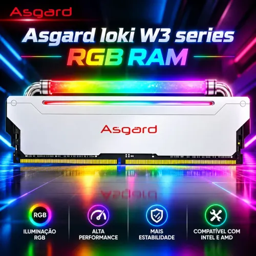 Memórias Ram DDR4 Asgard Loki W3 CL14