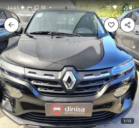 Renault Kwid Intense 1.0 Flex 12V 5P Mec. 2026