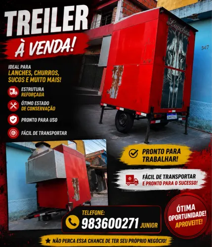 Trailer para fazer renda