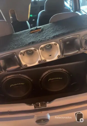 Vendo ou faço rolo. Som completo, Pioneer cara preta