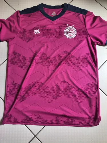 Camisa Bahia esquadrão outubro rosa original TAM GG usado poucas vezes 