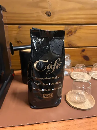 Café 100% arábica, Torrado e Moído