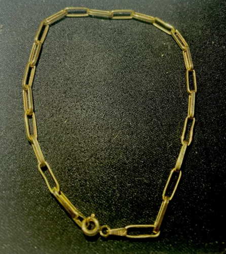 Pulseira masculina ouro 18k