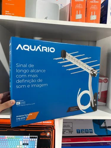 Antena Externa Digital 12 Dbi para Tv - Ótima Qualidade