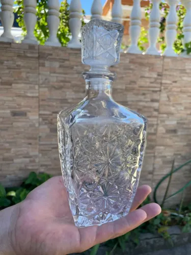Garrafa de Whisky Cristal 
