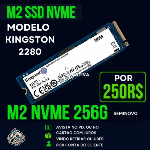 SSD M.2 NVMe 256g KINGSTON