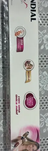 Escova rotativa mondial tourmaline infinity íon 