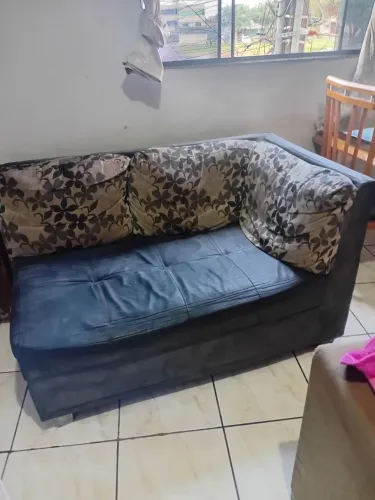 Sofa de canto dois lugares 