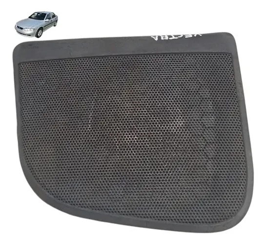 Tela Grade Alto Falante Porta Dianteira Direito Gm Vectra Preto
