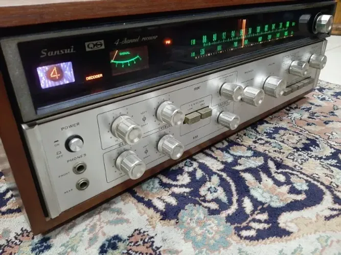 Receiver Sansui - Qrx-3500 - Igual Akai, Pioneer, Marantz, Vintage Jbl Vintage Vitrola