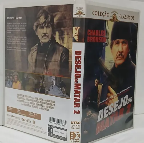 DVD DESEJO DE MATAR 2-1982-NOVO ORIGINAL