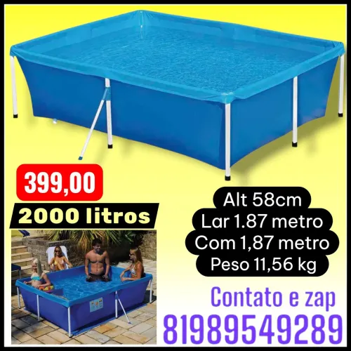 PISCINA MOR 2.000 LITROS