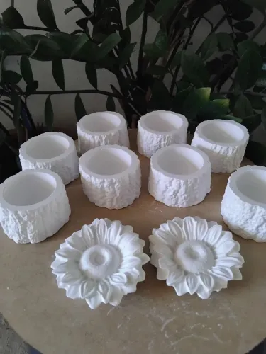 Peças gesso especial lembrancinhas aromáticas 