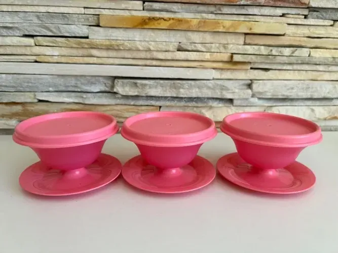 Conjunto de Taças Tupperware