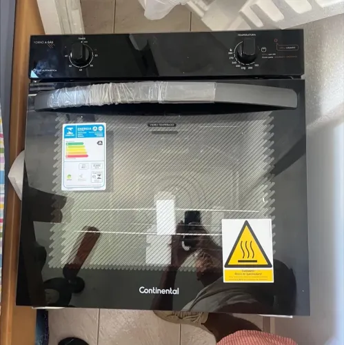 FORNO DE EMBUTIR A GÁS CONTINENTAL 80L (OC8GM) ? NOVO, NUNCA INSTALADO/USADO