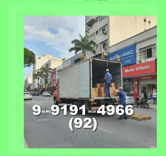 Frete Bau em Cidade Nova, Novo Aleixo, Alvorada, Adrianópolis, Praça 14 e Parque 10 de Nov