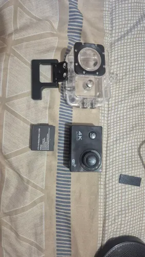 Câmera 4k para moto