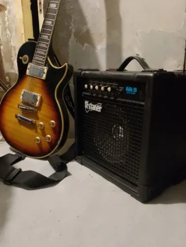 AmplifiAmplificador Staner Kute 16 - Funcionando 100% - Excelente Estado