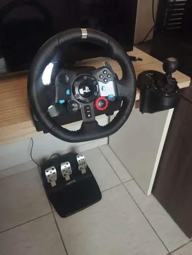 Volante G29 Logitech + Pedal + Câmbio