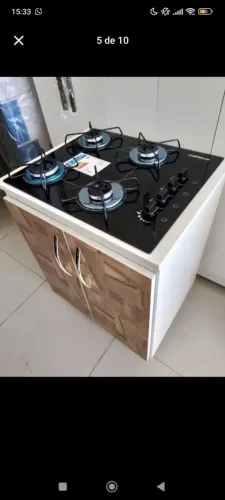 COOKTOP MAIS BALCÃO NOVO