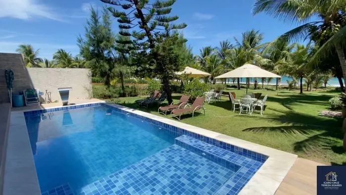 Casa com 13 Suítes para alugar, 811 m² por R$ 5.500/dia - Guarajuba - Camaçari/BA Ref.:CA0