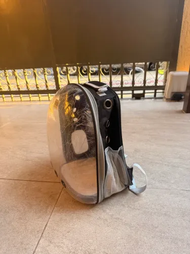 Mochila transporte de animais