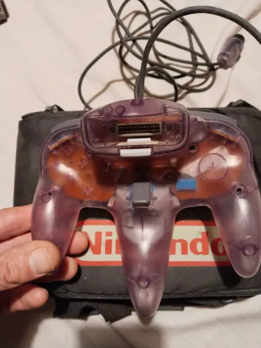 Top gear rally n64 controle translúcido