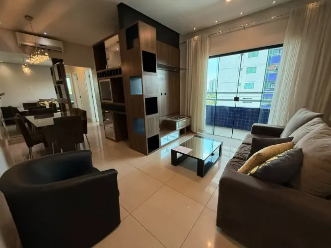 ILHAS GREGAS, MOBILIADO, 96m2 2 QTOS S/ 1 SUÍTE COM CLOSET.