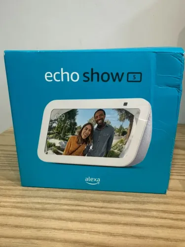 Echo Show 5 3 geração branca lacrada