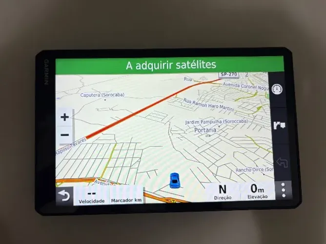 GPS Garmin DEZL para caminhão e carro tela gigante 10 polegadas