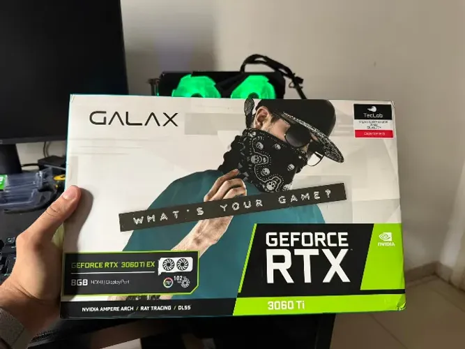 RTX 3060 Ti 8GB GALAX EX - LEIA O ANÚNCIO