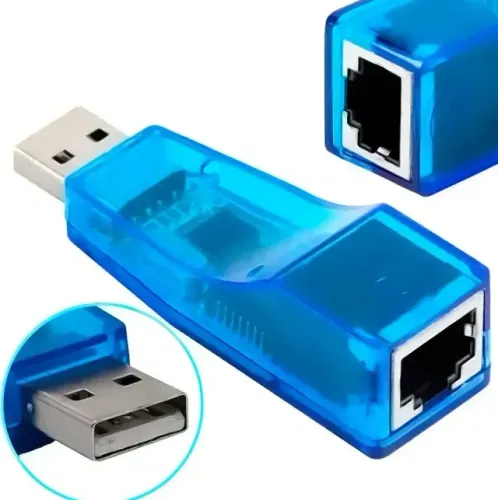 Adaptador Usb 2.0 Rede Rj45 Usb Lan Ethernet 10/100 Rj 45