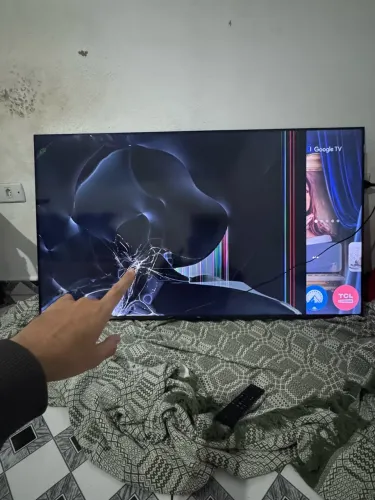 Smart TV TCL 55 polegadas QLED (leia a descrição)