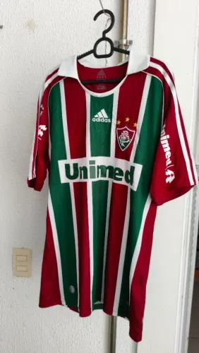 Camisa fluminense Adidas 2008 tricolor m