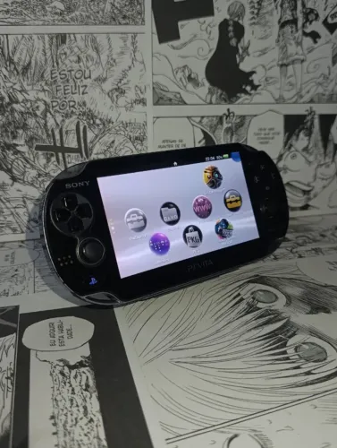 PlayStation PS Vita FAT + Carregador + Jogos