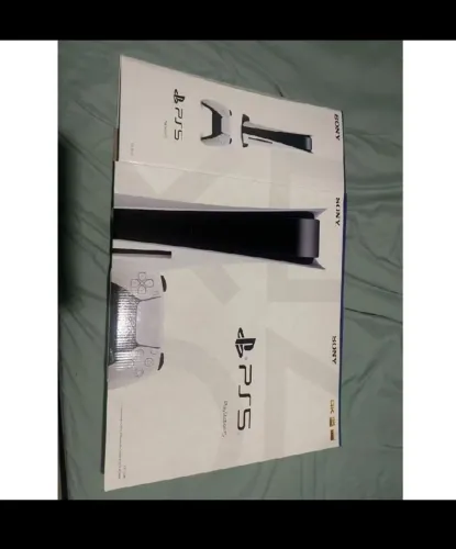 Caixa PS5 vazia
