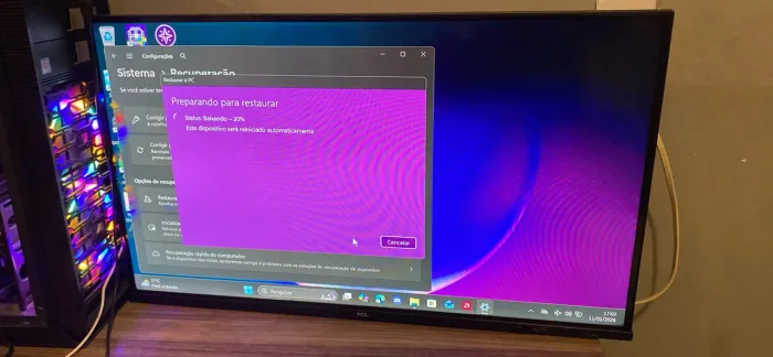 Tv smart TCL 32 polegadas nunca usada