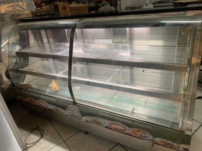Balcão refrigerado inox