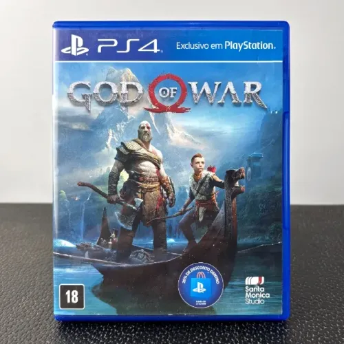 Jogo Físico PS4 PS5 Playstation God Of War 2018 Avalio Trocas