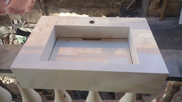 Bancada em porcelanato